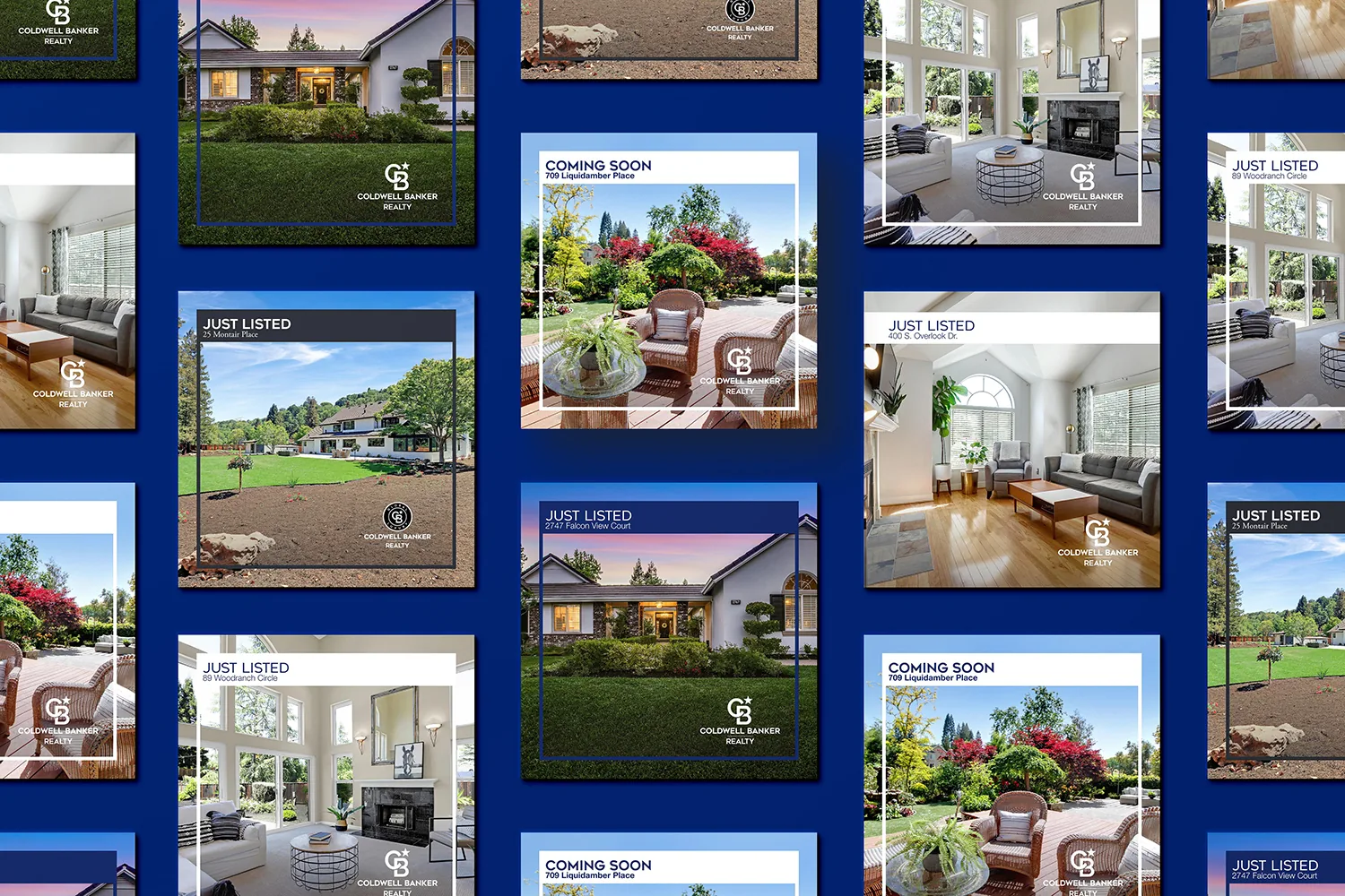 Agent self-serve listing template system grid